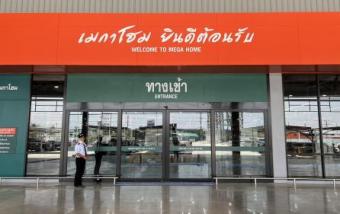 งานติดตั้งประตูอัตโนมัติ MEGA HOME นครปฐม